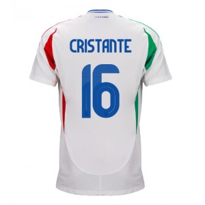 Fotbalové Dres Itálie Bryan Cristante #16 Venkovní Oblečení ME 2024 Krátký Rukáv